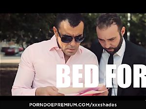 xxx SHADES - Tina Kay double penetration and fellatio in MMF pound fest